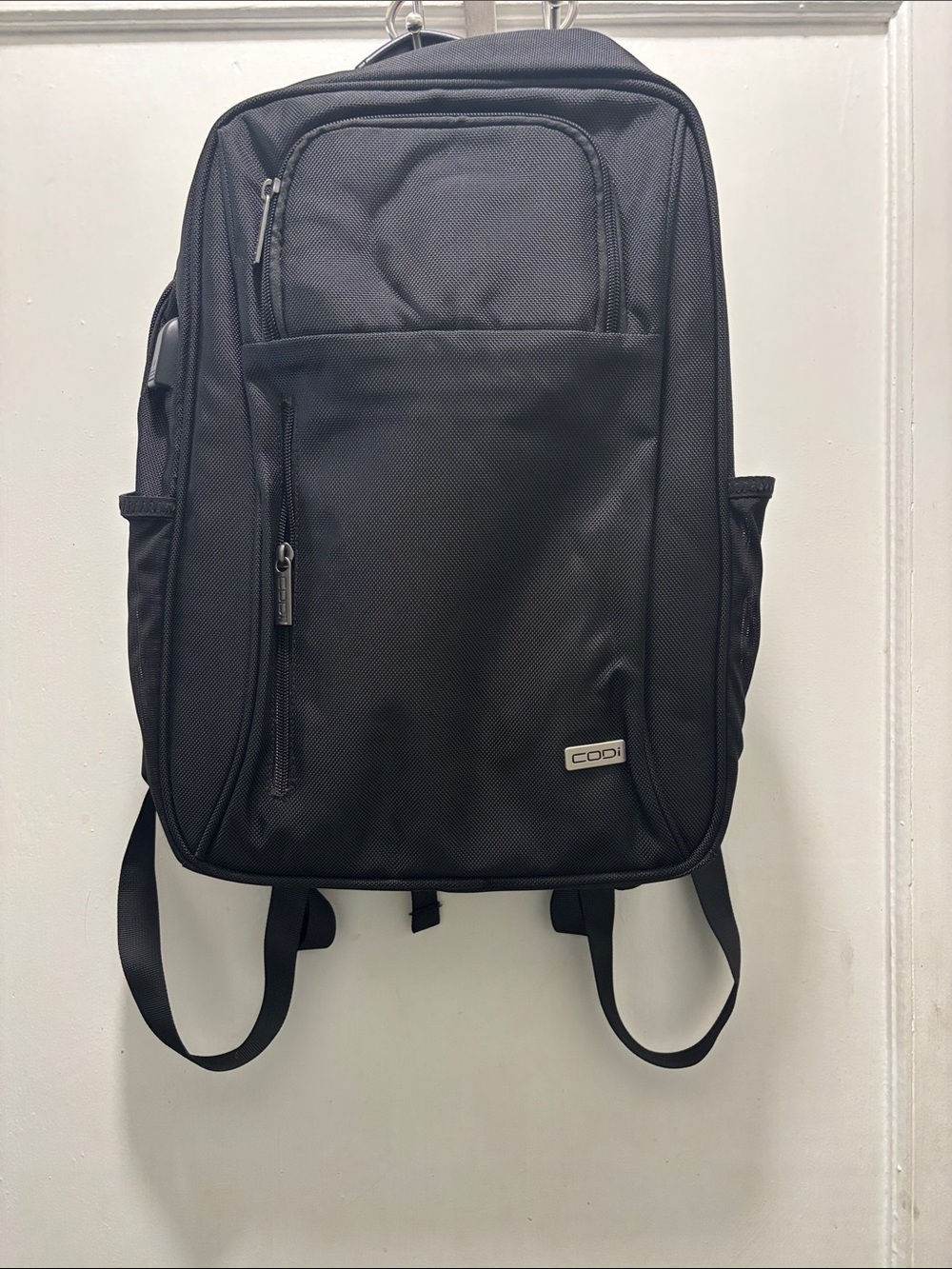 CODI Black Men's Backpack — Sleek Commuter Laptop Bag